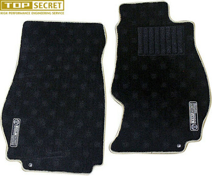 For Nissan SKYLINE GT-R R32 Floor mat set Black