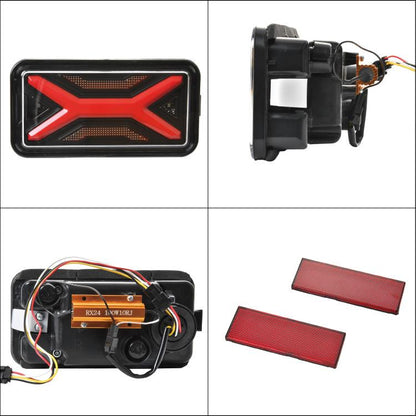 DA16T Carry Truck LED Tail Lamp Set with Hyper Flash Prevention Resistor