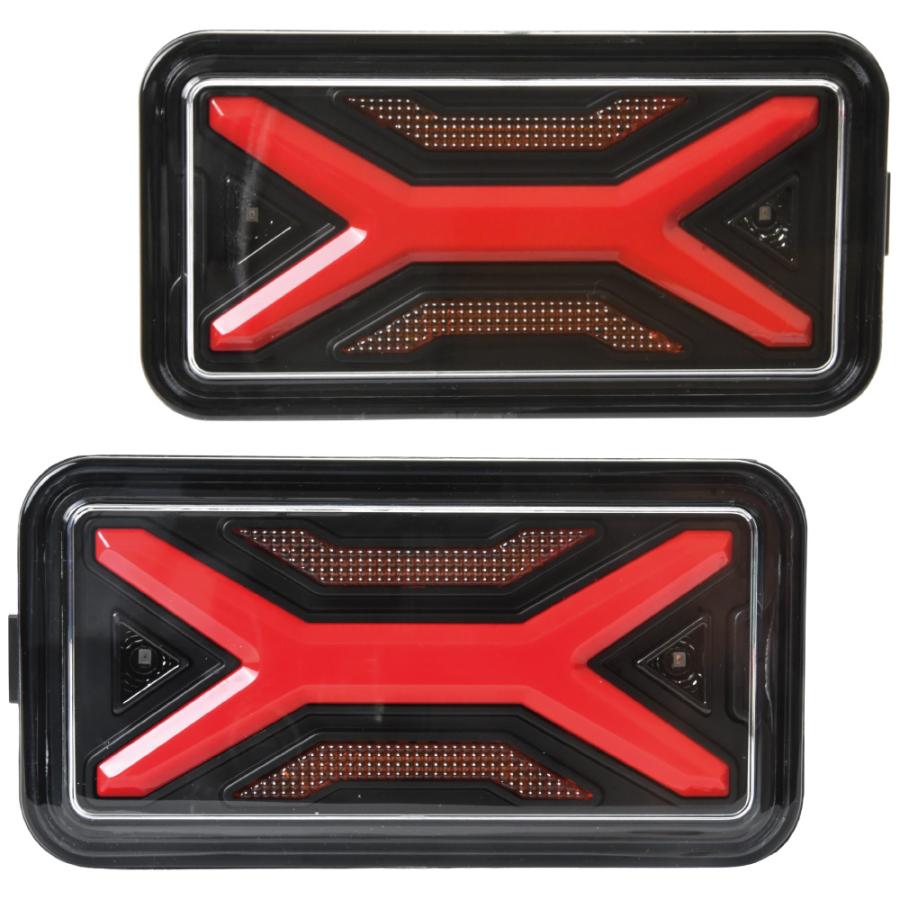 DA16T Carry Truck LED Tail Lamp Set with Hyper Flash Prevention Resistor