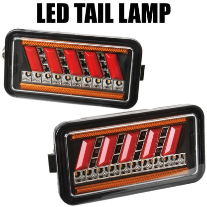 LED Tail Lights Set for Suzuki Carry Truck DA16T with Hyper Flash Resistors