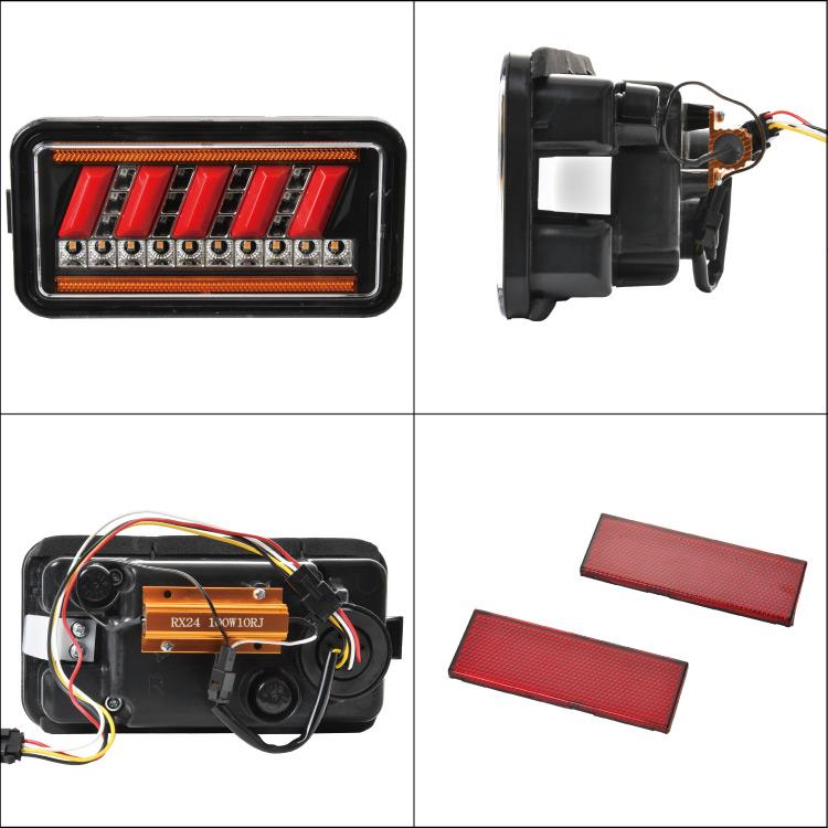 LED Tail Lights Set for Suzuki Carry Truck DA16T with Hyper Flash Resistors
