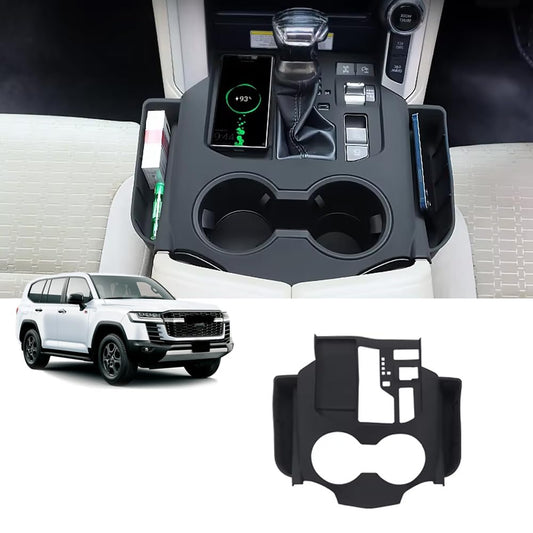 Silicone Center Console Storage Protection Cover Fits Toyota Land Cruiser 300 /  LC300 / FJ300 / Prado 300 2021–2023
