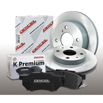 DIXCEL Front Brake Rotor & Brake Pad Left/Right Set Fits Honda Acty HA3 HA4 HA5 HH3 HH4