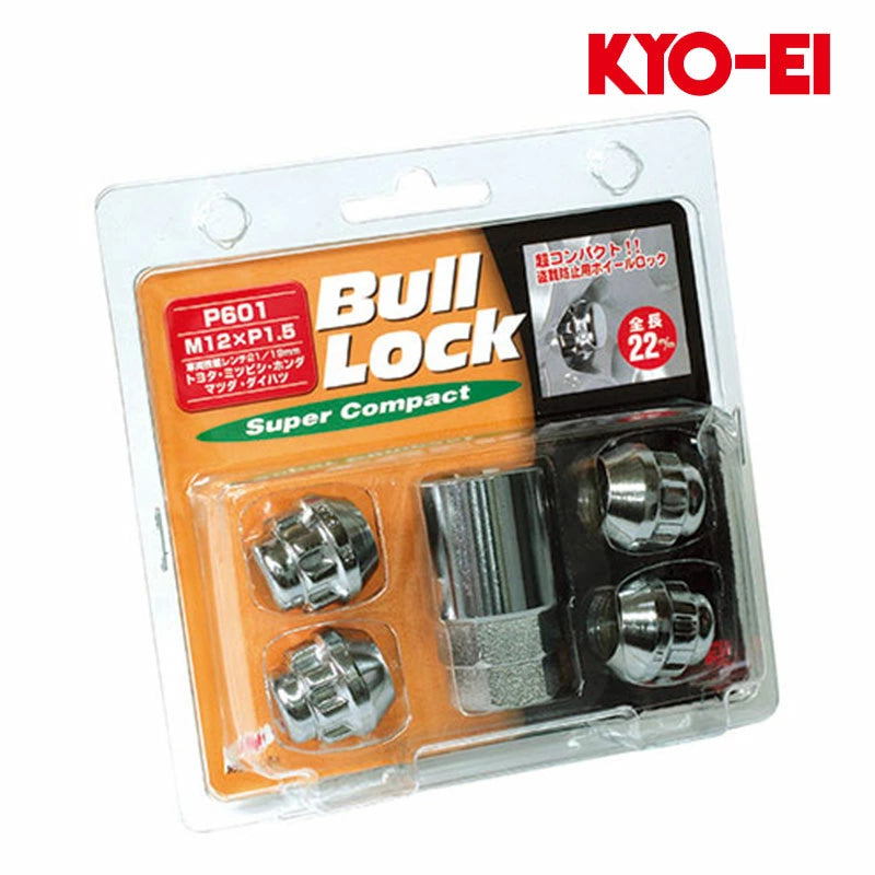 KYO-EI Wheel Nut Set for Toyota Land Cruiser Prado 70 Series M12xP1.5 Chrome 4pcs