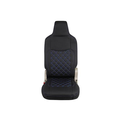 Blue Stitch Seat Cover for Suzuki Every Wagon DA17V GA PA PC with Integrated Headrest
