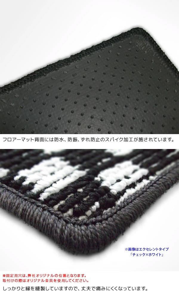 Custom Floor Mats Set for Toyota Land Cruiser Prado 70 Series 8-Seater