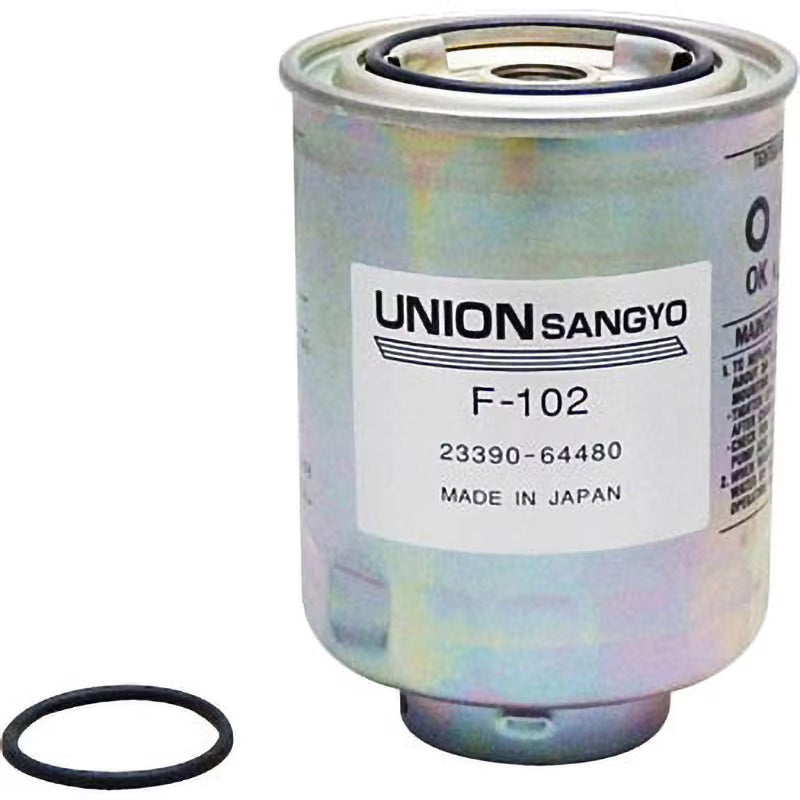UNION SANGYO Fuel Filter F102 Fits Toyota Land Cruiser HDJ101K Engine 1HD