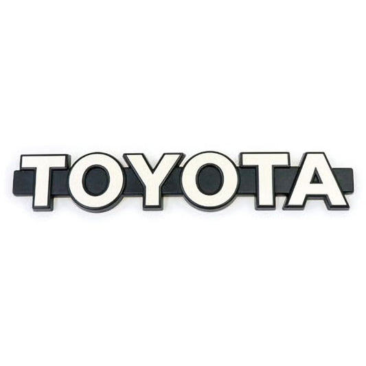 شعار شبكة أمامية أصلي من تويوتا لسيارات لاند كروزر FJ60 وBJ60 موديلات 1981-1987 (JDM)