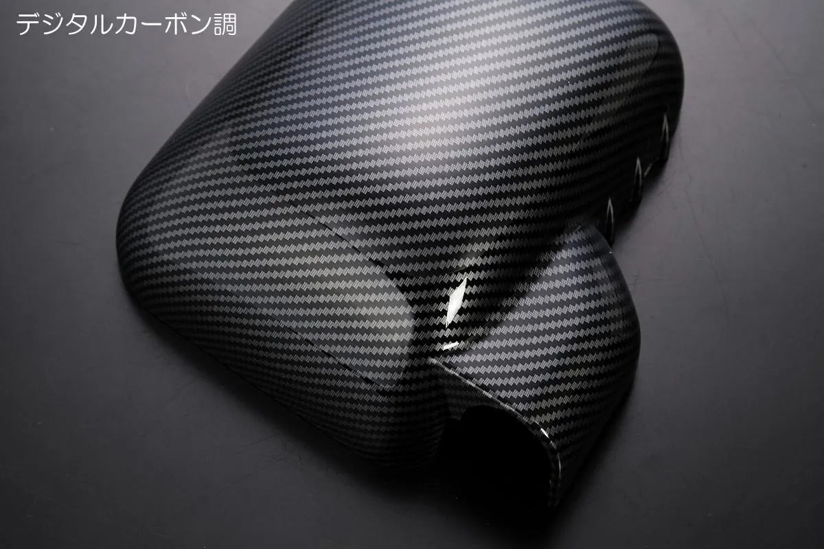 Digital Carbon Style Mirror Covers Set for Daihatsu Hijet Truck S500P S510P ABS