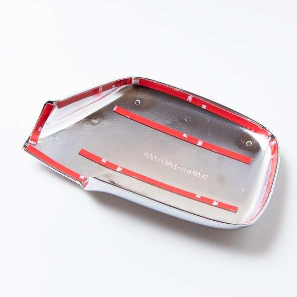 Silver Chrome Mirror Cover Fits Toyota Land Cruiser 80 Series Door Mirror