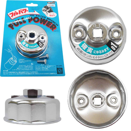 MAHLE Oil Filter & Wrench Set for Honda Acty EBD-HA8 EBD-HA9 65mm
