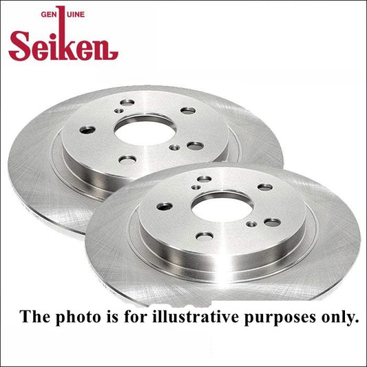 Fits SUBARU Impreza GH GR GVB Brake Rotor Rear 500-76102 Left/Right Set Disc Rotor Seiken