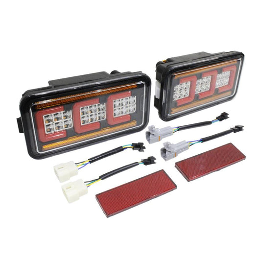 Suzuki Carry Truck DA16T DA63T LED Tail Lights Sequential Turn Signal Set