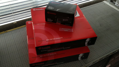 Brembo Front Brake Disc &Pad Set Fit Land Cruiser Prado KZJ78G KZJ78W