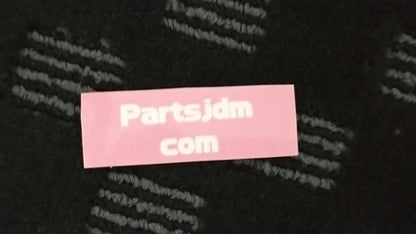 For Subaru Sambar Truck TT1 TT2 Floor Mat Check Pattern Black & Gray For AT