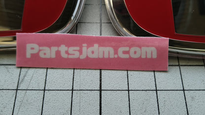 HONDA Genuine JDM CIVIC TYPE-R FK8 2017-2019 Front & Rear Red H Emblem Set OEM