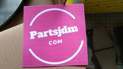 Front Brake Rotor and Pad Set + Rear Brake Shoe Set for Toyota Land Cruiser Prado KZJ71G / KZJ78G – Made in Japan by MK Kashiyama – Painted Finish