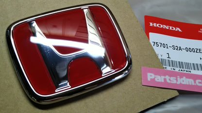 Genuine Honda S2000 AP1 AP2 Emblem M Rear Red 75701-S2A-000ZE