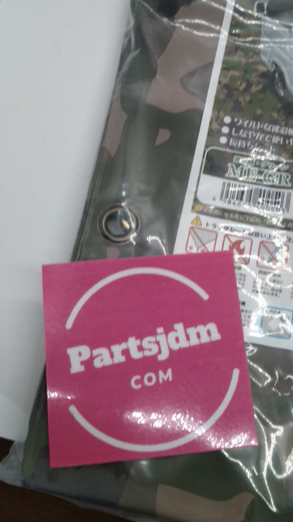 Tonneau Cover Camouflage green for Daihatsu Hijet Honda Acty Kei Truck Black