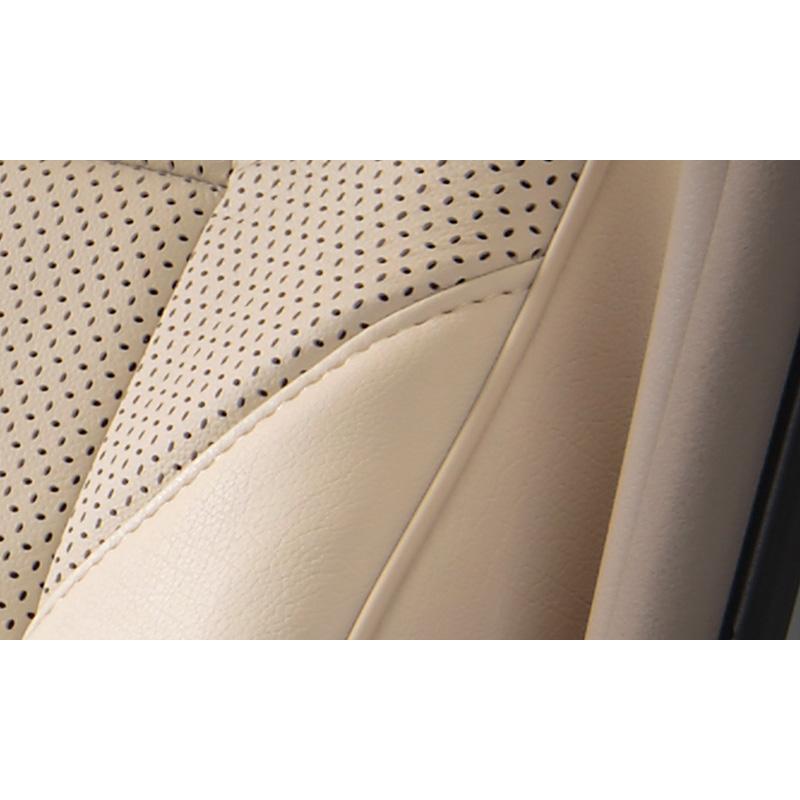 Artina Proud Series Precious Leather Seat Covers Ivory Fits Toyota Land Cruiser UZJ100W HDJ101K