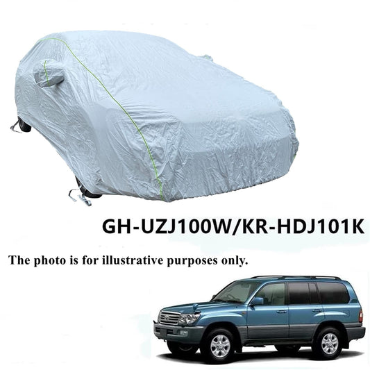 Fits TOYOTA Land Cruiser HDJ101K Car Body Cover Silver