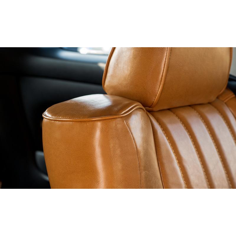 Artina Retro Style Seat Covers Camel Fits Toyota Land Cruiser UZJ100W HDJ101K