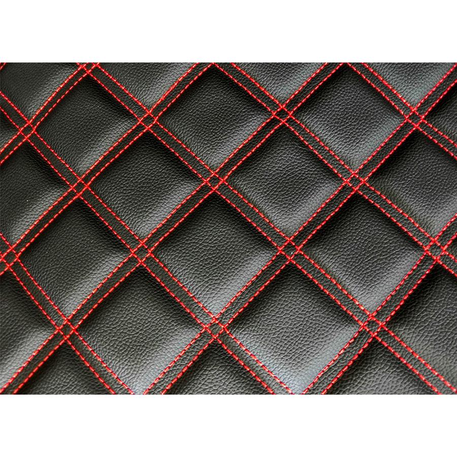 Durable PVC Leather Seat Cover Set (Red/Blue/White/Black Stitch) for Suzuki Carry Truck DA16T (2013/09–) – Left & Right Seats