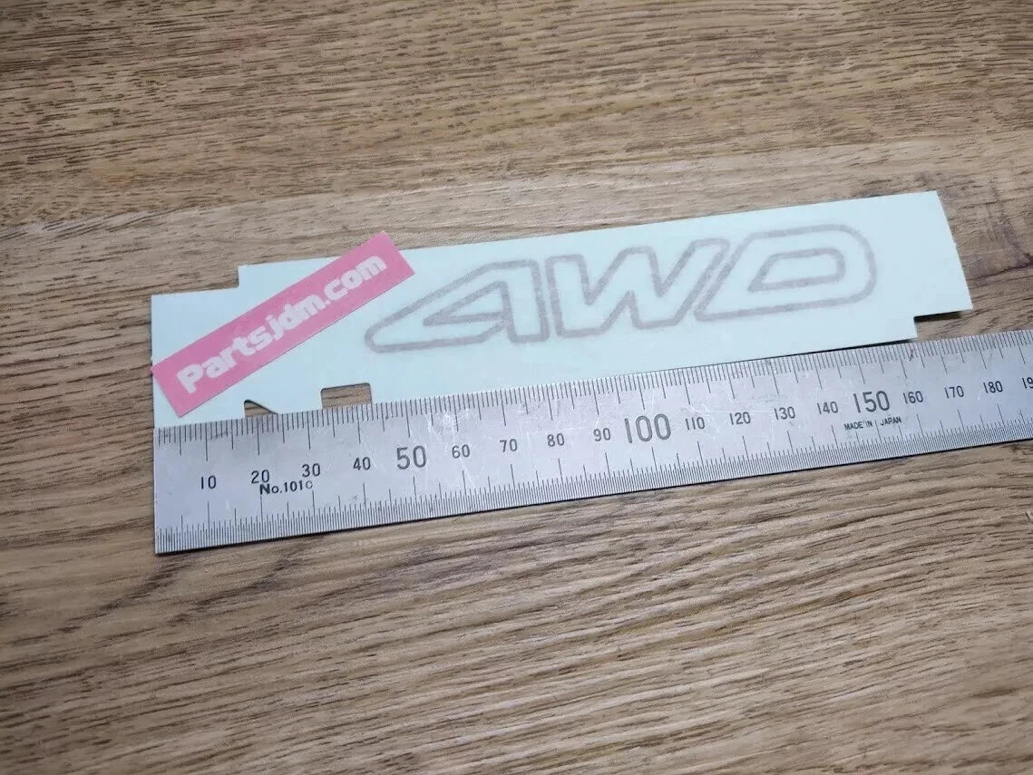 Genuine Subaru Sambar decal Sticker 4WD 93073TC260