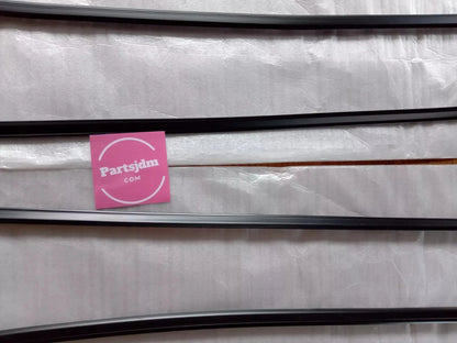 HONDA Genuine JDM CRX 88-91 Quarter Window Glass Outside Molding Left & Right