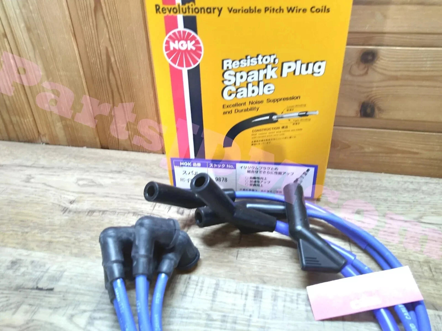 Fit SUBARU SAMBAR Truck KS3 KS4 Distributor Cap & Spark Plug Cable & Ring