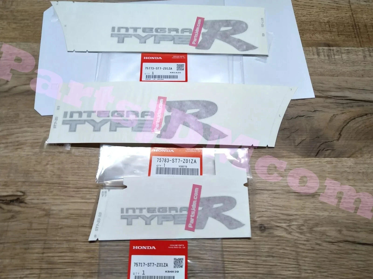 Integra Type R Window Sticker Genuine Honda Integra Type R DC2 Sticker Set – PartsJDMcom
