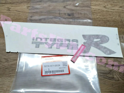 Genuine Honda Integra Type R DC2 Sticker set 75773-ST7-Z01ZA 75783-ST7-Z01ZA