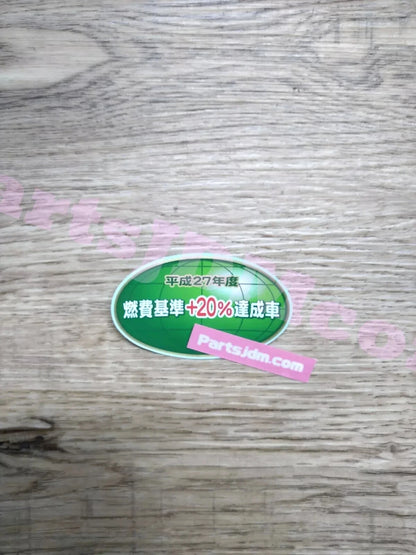 Japanese Emission Car Sticker Decal Set JDM Genuine Honda Toyota