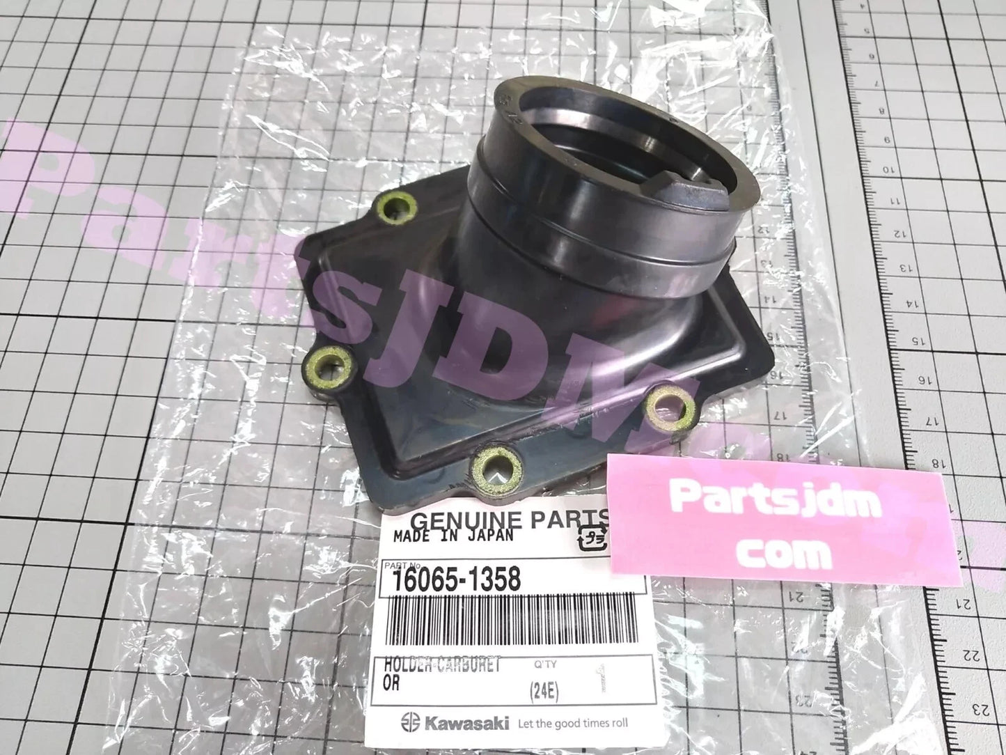 Genuine Kawasaki 1999-2002 KX250 KX 250 CARBURETOR HOLDER 16065-1358