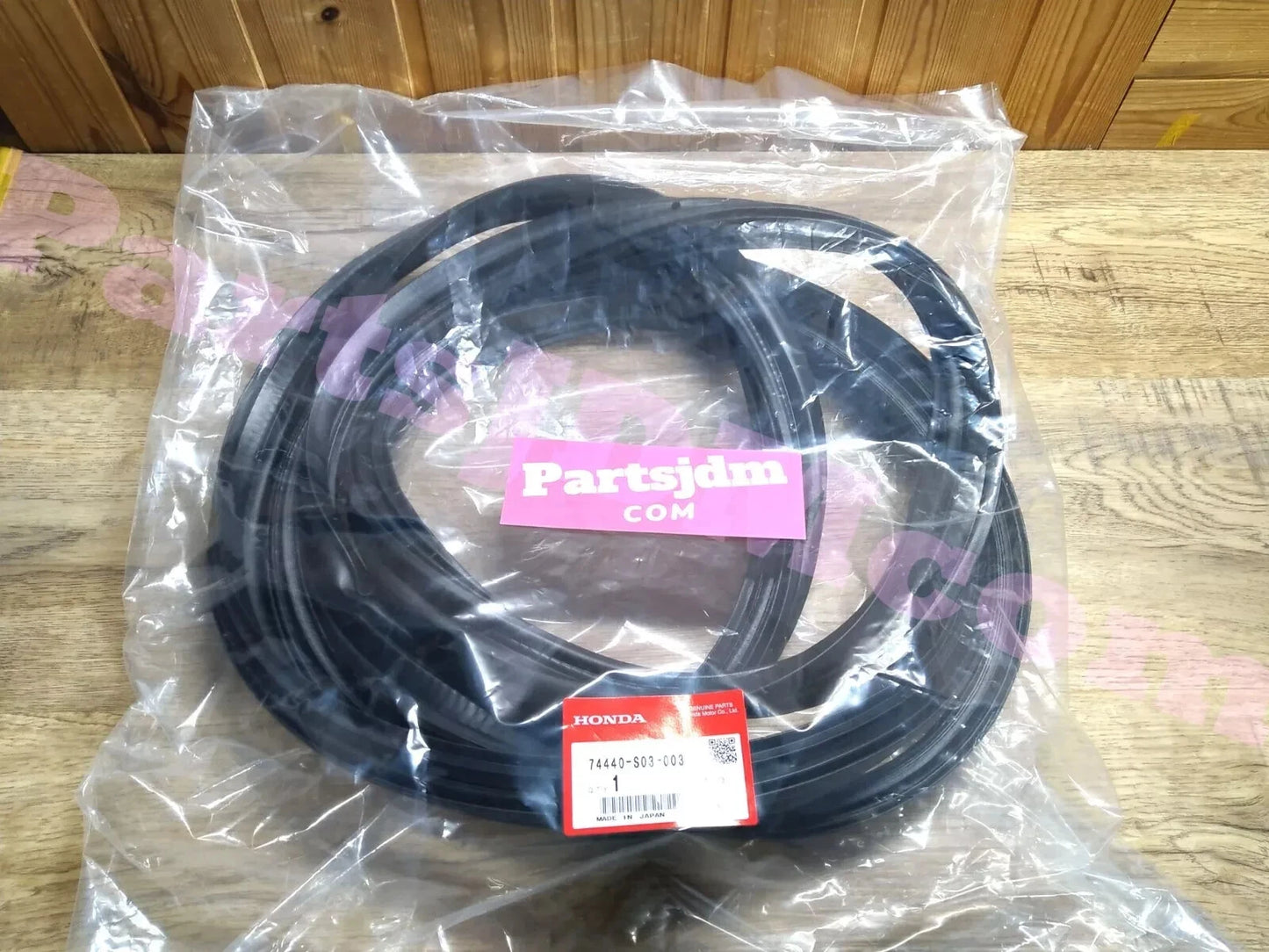 شريط مانع لتسرب الماء لباب صندوق السيارة من هوندا سيفيك EK9 EK4، أصلي من المصنع (JDM) برقم 74440-S03-003.