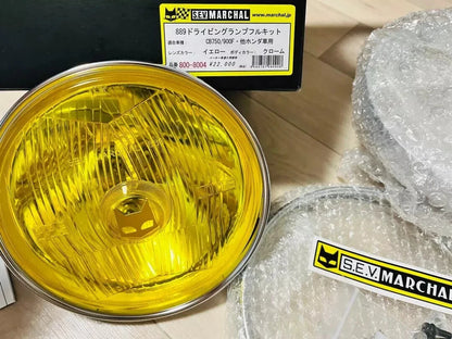 MARCHAL 800-8004 Headlight Driving Lamp Full Kit 889 722/702 fits HONDA CB750