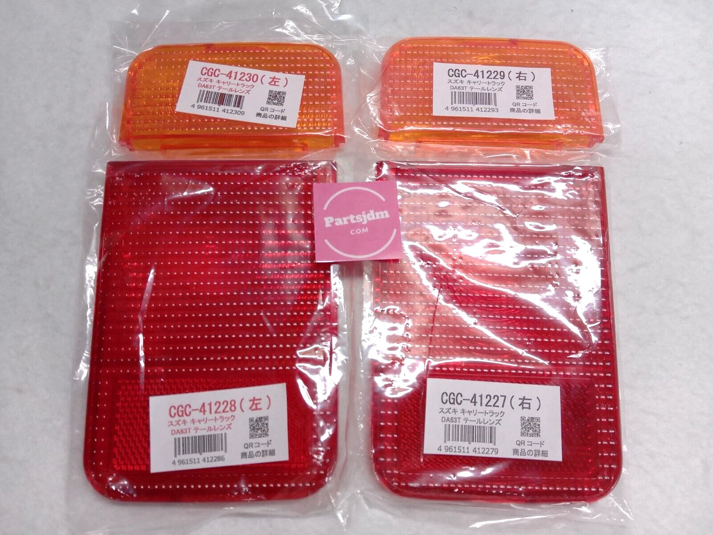 Suzuki carry JDM Truck DA63T Tail Lamp Lights Lamps light Cover left right Set OEM