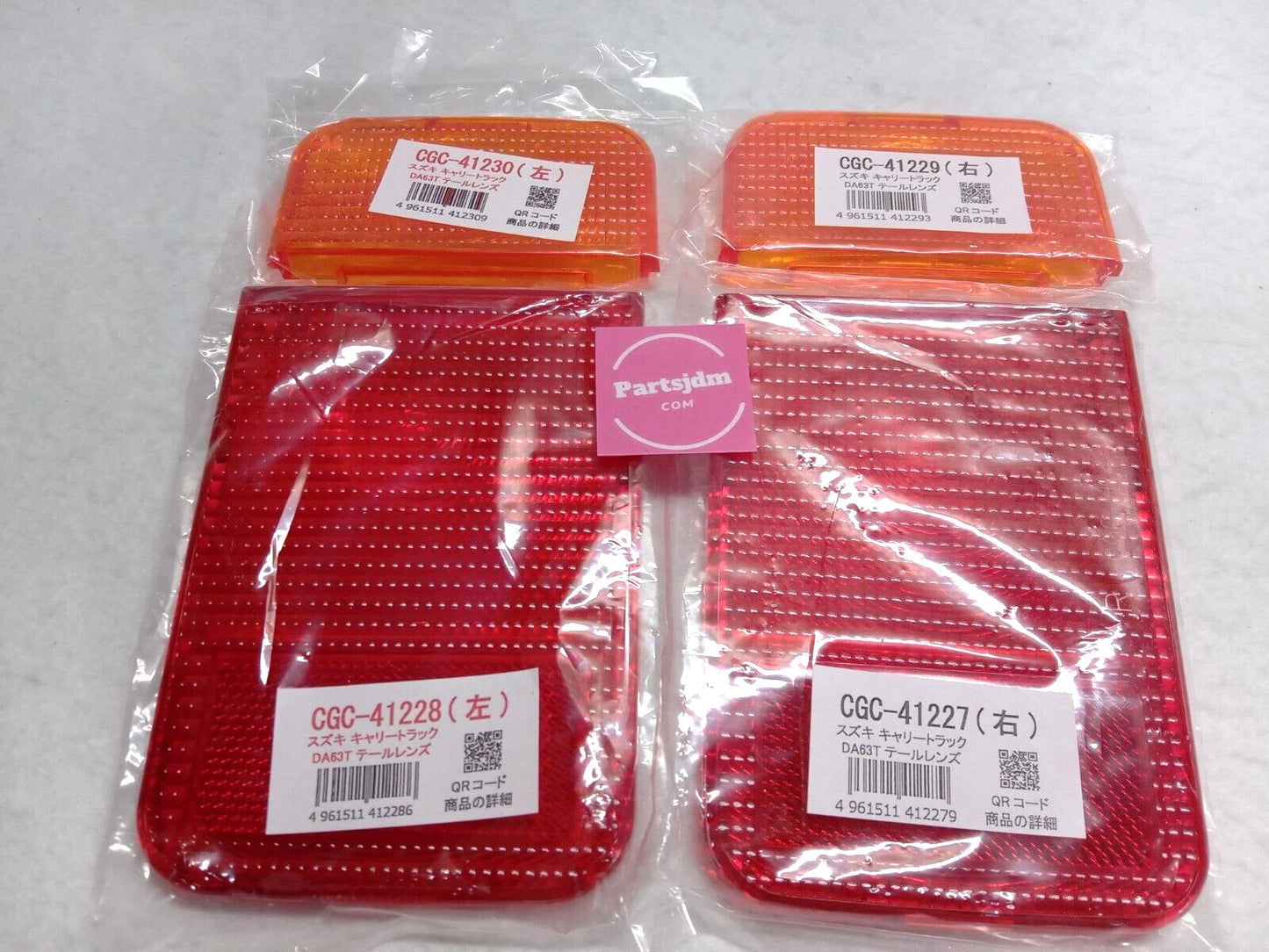 Suzuki carry JDM Truck DA63T Tail Lamp Lights Lamps light Cover left right Set OEM