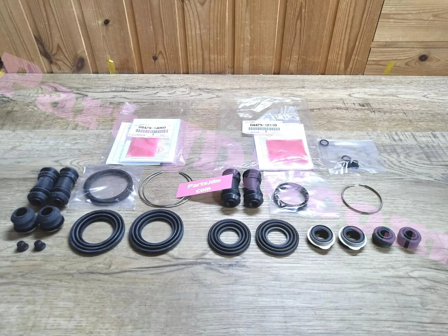 TOYOTA AE86 JDM Corolla Levin Trueno Front & Rear Caliper Repair Kit Set Genuine