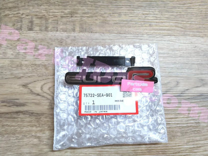 Honda Genuine JDM Accord Euro R Emblem Front 75732-SEA-901 OEM Euro-R CL7 CL8 CL9