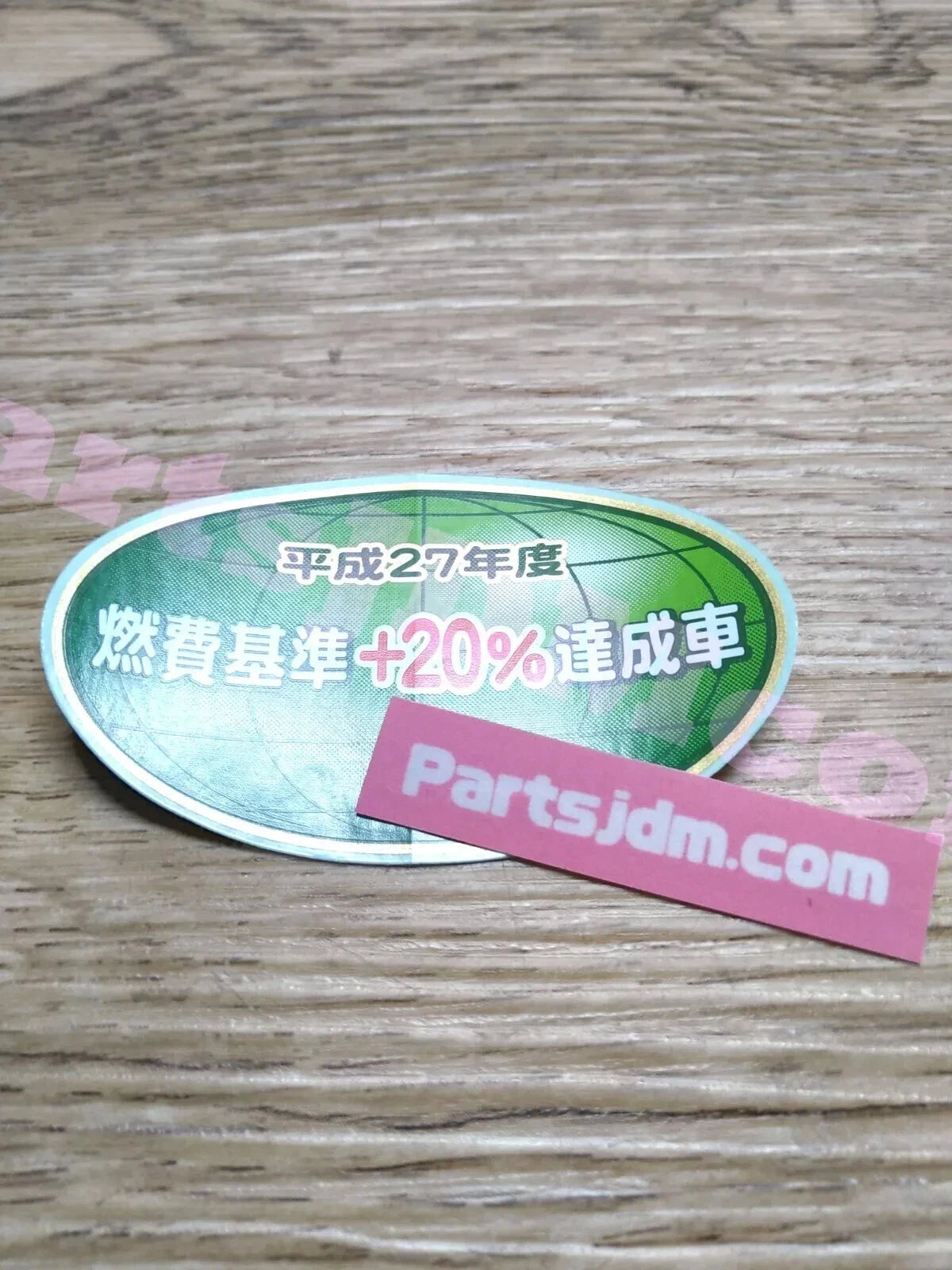 Japanese Emission Car Sticker Decal Set JDM Genuine Honda Toyota