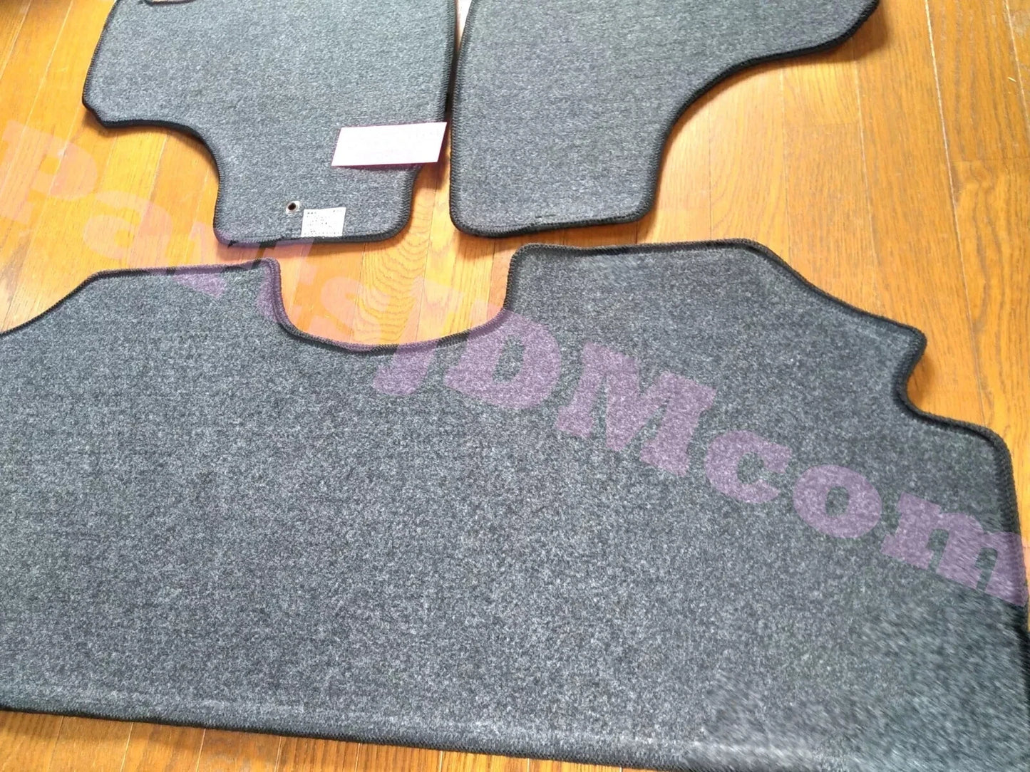 Fits Honda Acty Van Street HH3 HH4 (1993–1999) Black Floor Mats Front & Rear Left/Right Set