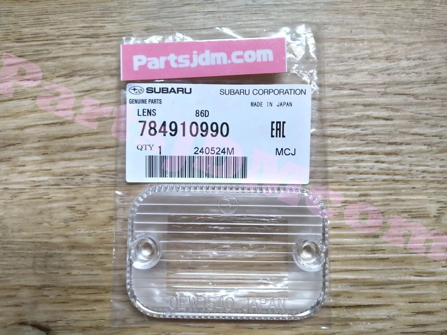 Genuine SUBARU SAMBAR TT1 TT2 Backup Light Lens 1 piece 784910990