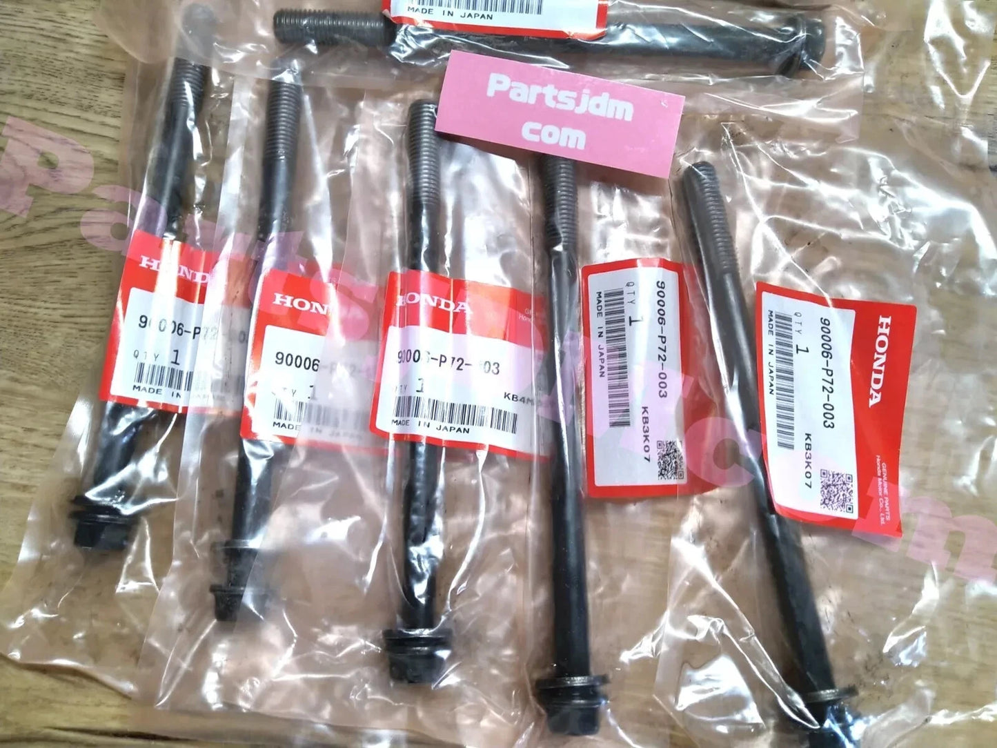 Cylinder Head JDM Bolt HONDA 90006-P72-003 x10 INTEGRA DC2 B18C VTEC OEM GENUINE