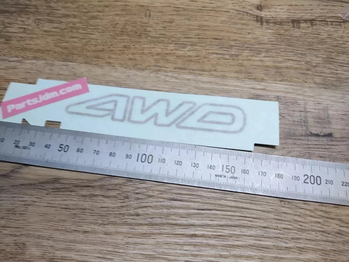 Genuine Subaru Sambar decal Sticker 4WD 93073TC260