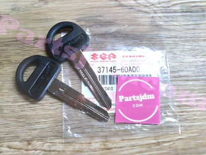 Genuine Suzuki Carry DA63T Blank Key Black MT AT 37145-60A00x2 EVERY Jimny