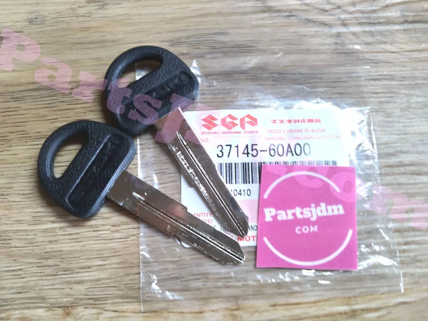 Genuine Suzuki Carry DA63T Blank Key Black MT AT 37145-60A00x2 EVERY Jimny
