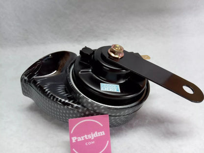 Fits Honda Acty Truck Horn Style Low & High Sound Set of 2 HA8 HA9 Carbon Color