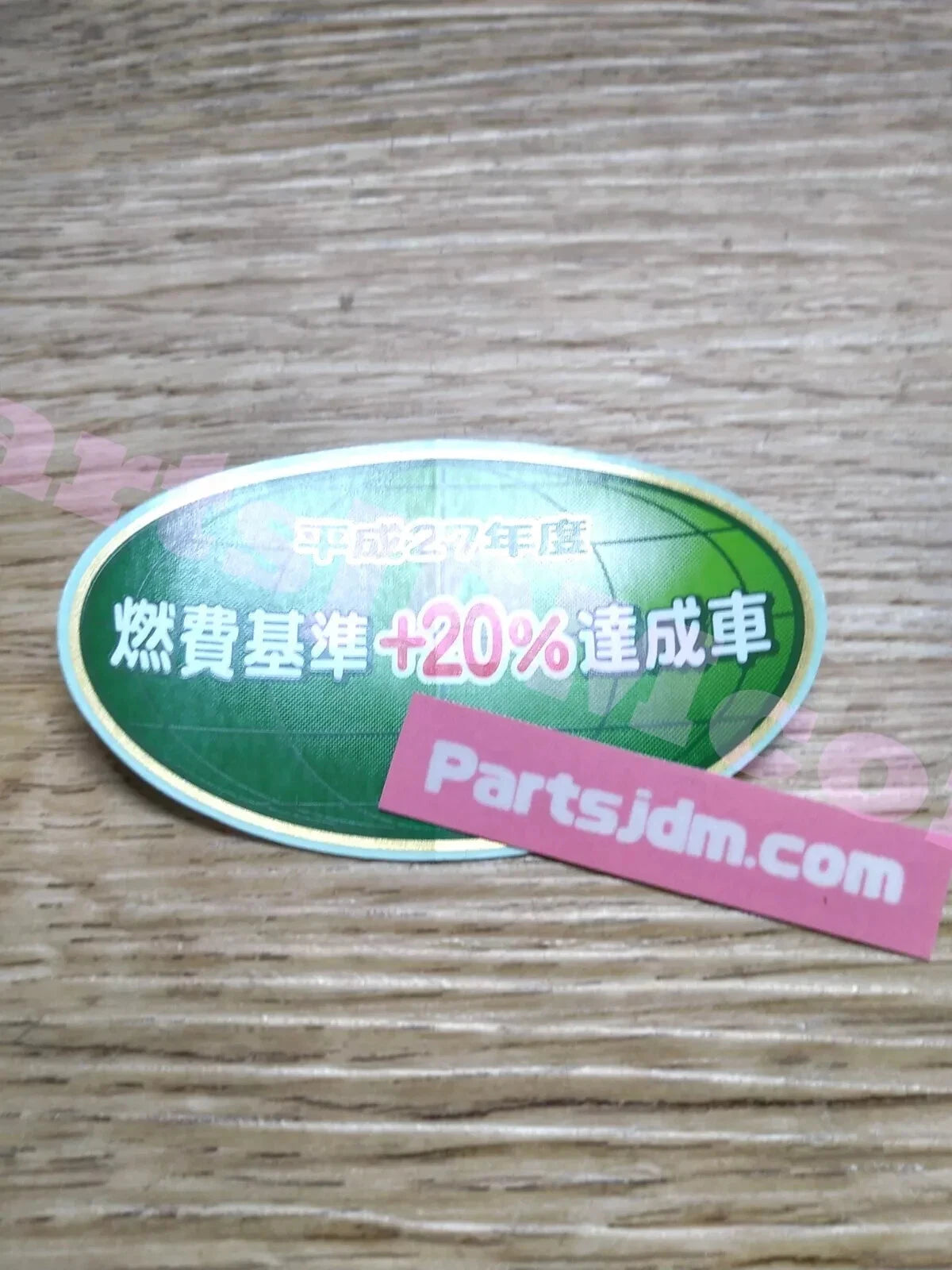 Japanese Emission Car Sticker Decal Set JDM Genuine Honda Toyota