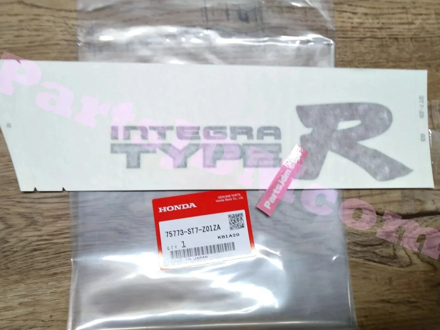 Genuine Honda Integra Type R DC2 Sticker set 75773-ST7-Z01ZA 75783-ST7-Z01ZA